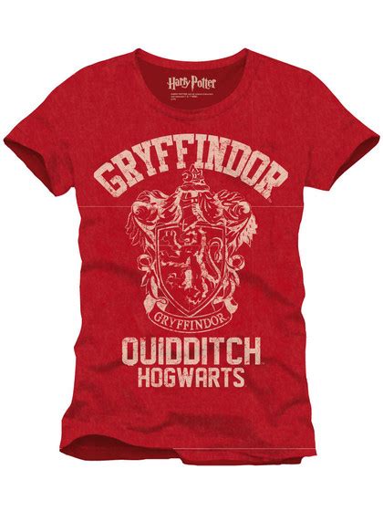 Harry Potter T Shirt Gryffindor Quidditch Heromic