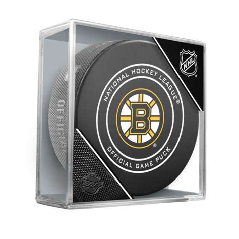 Boston Bruins Official Nhl Hockey Puck Swit Sports