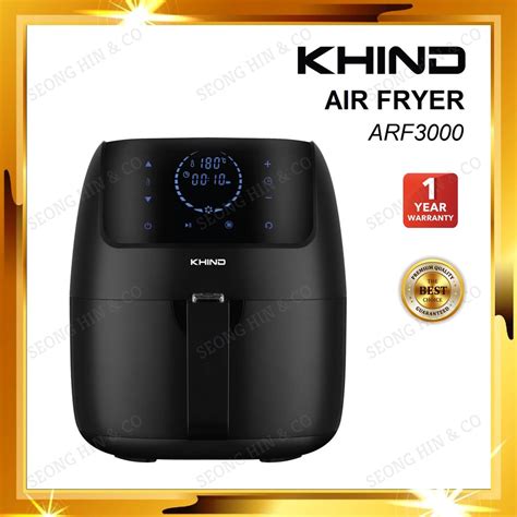 Khind Arf Digital Air Fryer L Shopee Malaysia