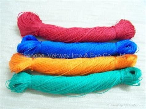 Dyed Polyethylene Pe Monofilament Twine Wuxi Vekway Special Fiber
