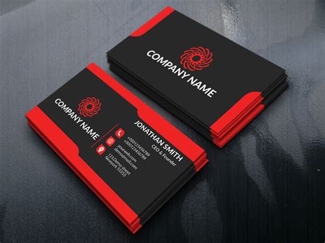 Make Stylish And Professional Business Card For 5 Seoclerks