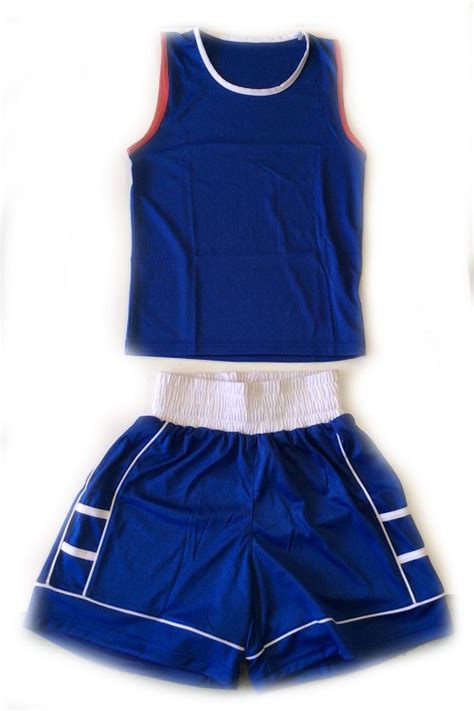 Pro Amateur Boxing Uniform Set Blue Pabusb