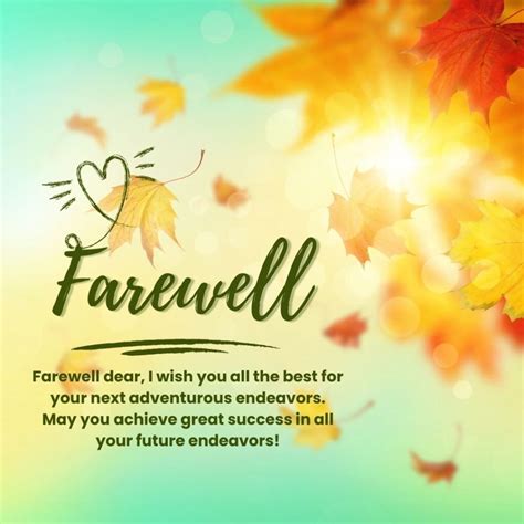 Best Farewell Messages Wishes And Quotes Morning Pic