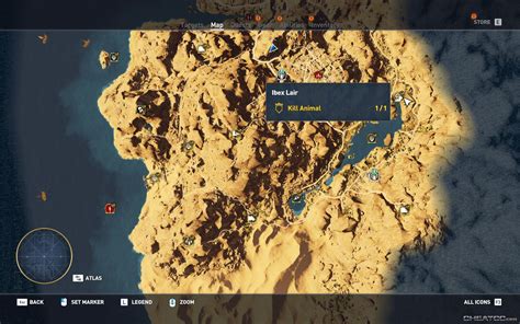 Assassin S Creed Origins Guide Walkthrough Klysma Nome Ibex Lair