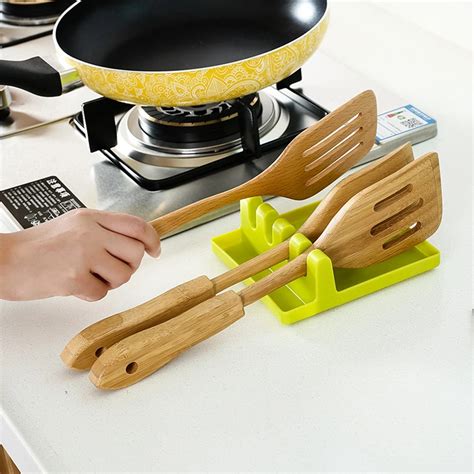 Kitchen Cooking Tools Kitchen Silicone Spoon Rest Utensil Spatula