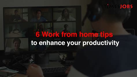 6 Work From Home Tips To Enhance Your Productivity Enrollmytraining