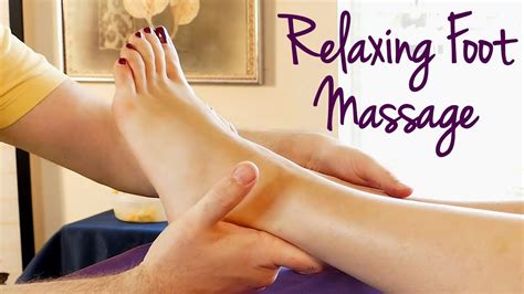 HD Foot Massage Tutorial How To Massage Feet Relaxing Music Spa