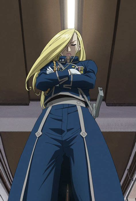 Olivier Mira Armstrong Full Metal Alchimist Brotherhood Fma Fmab Full Metal Alchemist