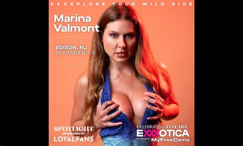 Marina Valmont Ready To Greet Fans At Exxxotica New Jersey Avn