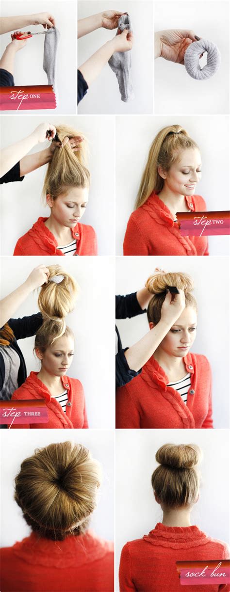 Diy Sock Bun Pictures Photos And Images For Facebook Tumblr