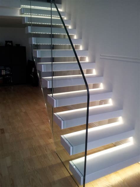 Staircase With Led Lights Sparkle Words Social Blog