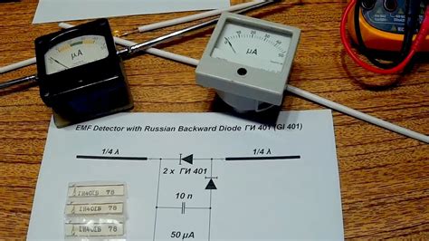 Build your own emf meter for less. Простейший самодельный детектор ЭМ поля. Simplest EMF detector DIY - YouTube