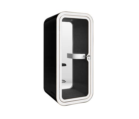 Framery O Black With White Door And Frame Telephone Booths From