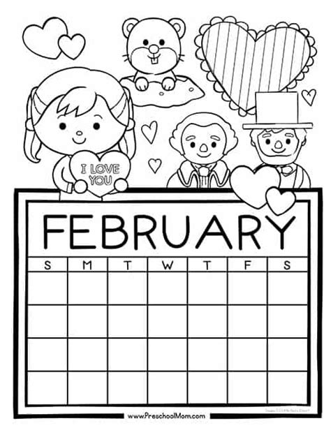 Free Printable February Worksheets Printable Word Searches