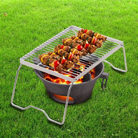 Generic Xtskly Folding Campfire Grill Portable And Heavy Duty 304