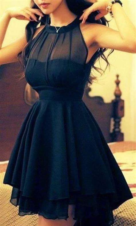 Dress Short Black Dress Black Little Black Dress Cute Black Dress Style Red Sleeveless