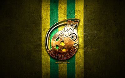 Download wallpapers Fortuna Sittard FC, golden logo ...