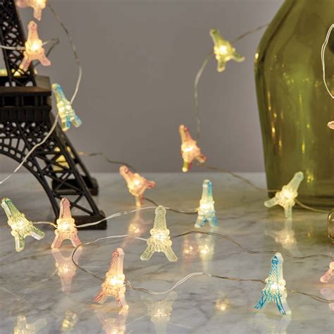 Mainstays 6ft Eiffel Tower Indoor Led Fairy String Lights With Battery