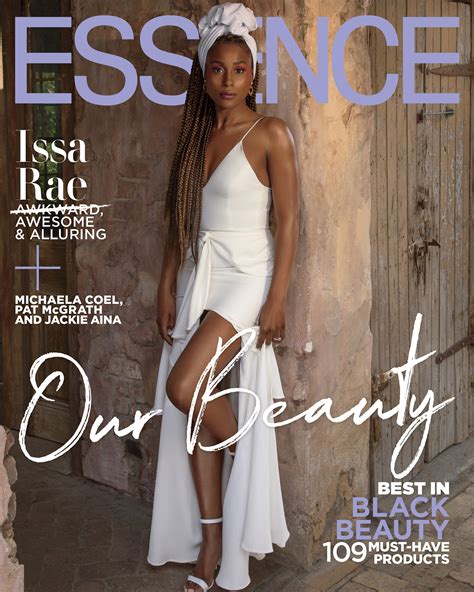 Issa Rae Stuns On Her First Solo Essence Cover Madamenoire