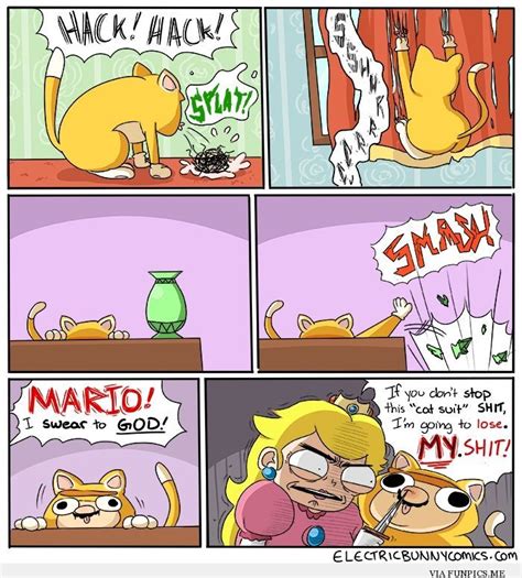 Cat Mario Memes Mario Funny Memes