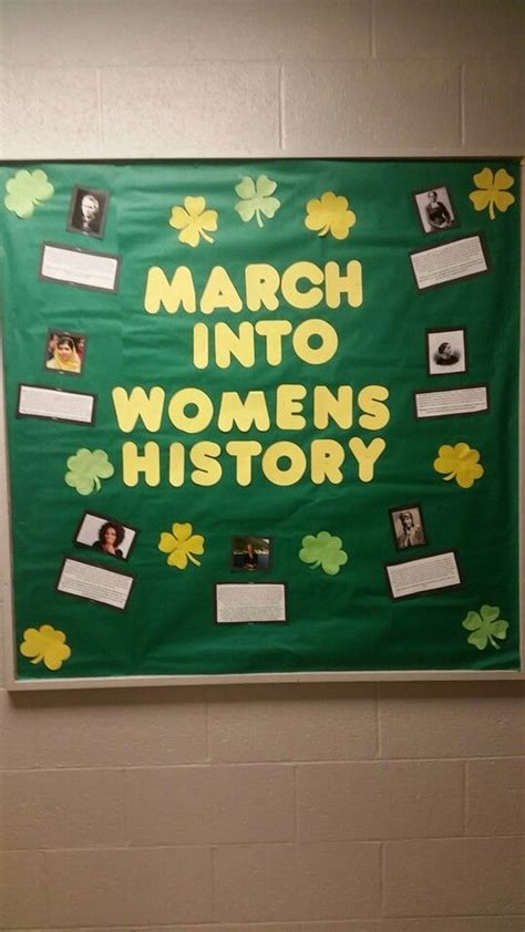 Womens History Month Bulletin Board History Bulletin Boards Women