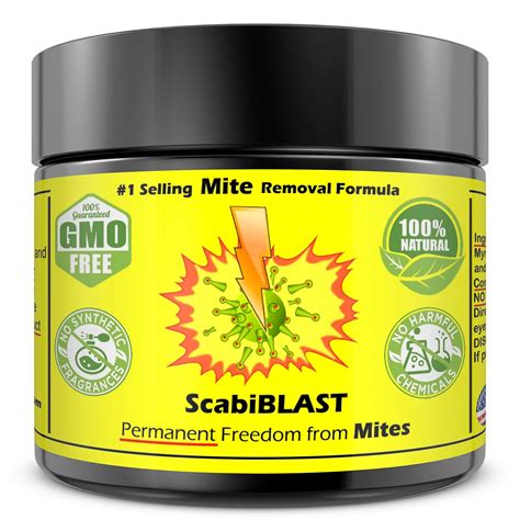 Buy Scabiblast Mite Cream Lotion Natural Blend Dermatologist Tested For