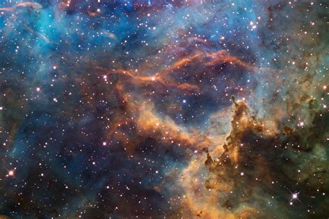18 Hours Of Data Of The Rosette Nebula Hubble Photography Space