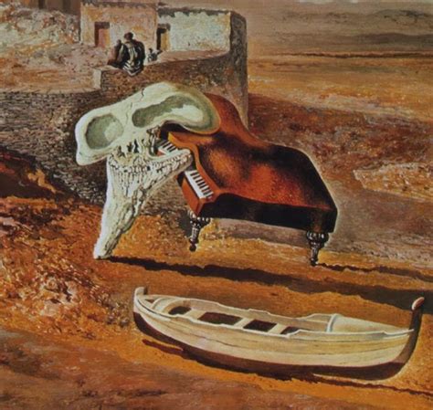 Ticmusart Atmospheric Skull Salvador Dalí 1934