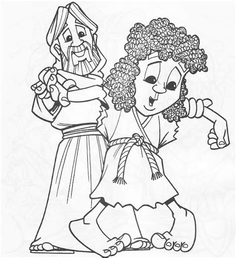 Jesús Y A Hija De Jairo Para Colorear Dibujos Cristianos