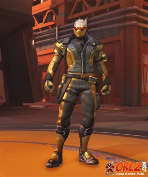 Overwatch Soldier 76 Golden Skin The Video Games Wiki