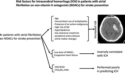Risk Factors For Intracerebral Hemorrhage In Patients With Atrial