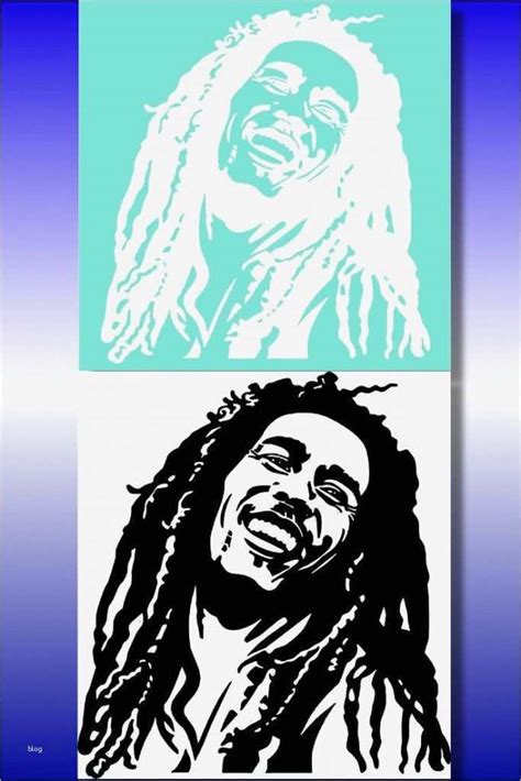 Ihr braucht etwas linoleum, ein werkzeug mit halbrunder klinge, farbe, eine rolle und platte. Linolschnitt Vorlagen Cool Airbrush Schablone Bob Marley ...