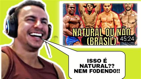 SUPER XANDÃO REAGINDO A NATURAL OU FAKE NATTY BRASIL RODRIGO GÓES