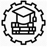 Education Institute System Icon Graduation Icons Editor