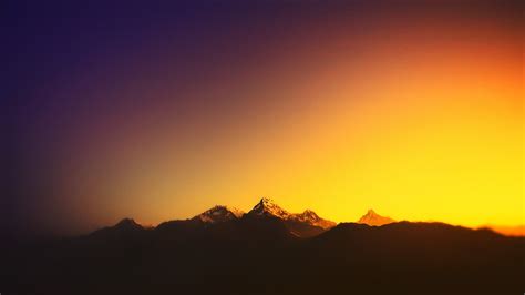 배경 화면 3840x2160 픽셀 희미한 히말라야 산맥 경치 산들 네팔 햇빛 3840x2160