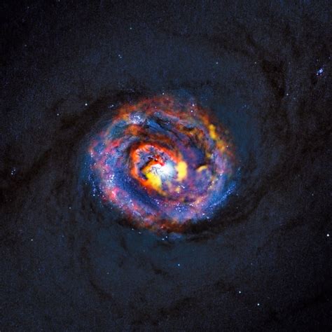 Black Hole Indigestion Captured By Giant Radio Telescope Photos Space