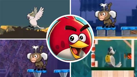 Angry Birds Rio 1 2 All Bosses Cutscenes No Items YouTube