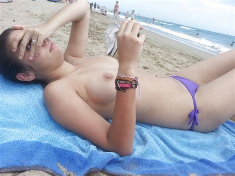 My Girlfriend On Topless Beach