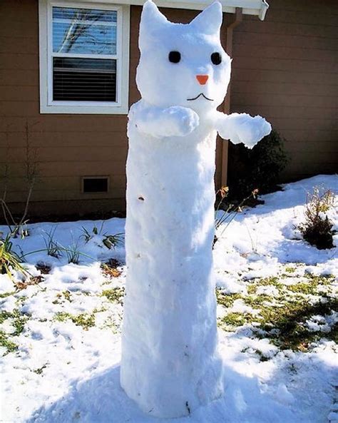 30 Of The Most Creative Snowmen Youve Ever Seen Snow Addiction
