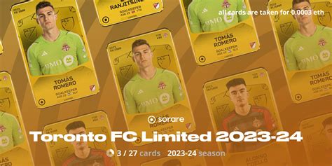 All Cards Are Taken For 00003 Eths Collection Toronto Fc Limited
