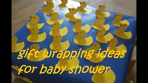 Unique gift wrapping ideas for baby shower. DIY baby shower gift! DIY baby shower giveaway! baby ...
