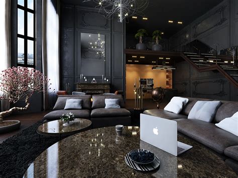 30 Luxury Black House Interior