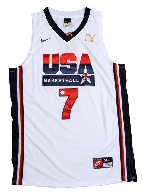 Immanuel quickley and obi toppin are heading to las vegas to play for usa. Lot Detail - Larry Bird Signed Nike USA Basketball Jersey