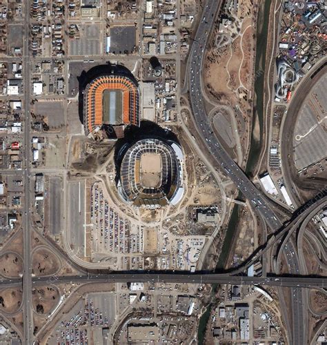 Sports Stadiums Denver Usa Stock Image T8350383 Science Photo