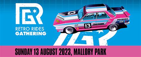 Retro Rides Gathering 2023 13th August At Mallory Park Retro Rides