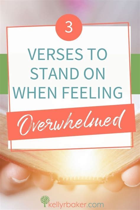 Biblical Declarations To Squash Feeling Overwhelmed Kelly R Baker
