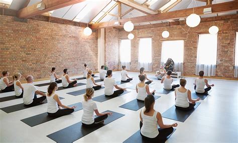 One Or Five Yoga Classes The Yoga Studio Groupon