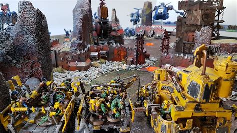 Orks Vs Space Marines 8th Edition Warhammer 40k Battle Report Youtube