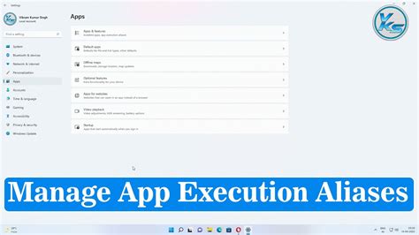 How To Manage App Execution Aliases On Windows Youtube