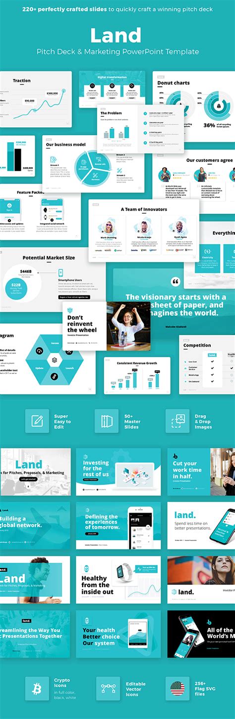 Investor Pitch Deck Powerpoint Template Stock Graphic Nulled Wp Nulled